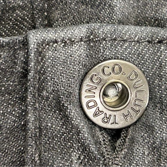 Duluth‎ Trading Co Men's Relaxed Flex Ballroom Gray Jeans 36/30 - Picture 8 of 9